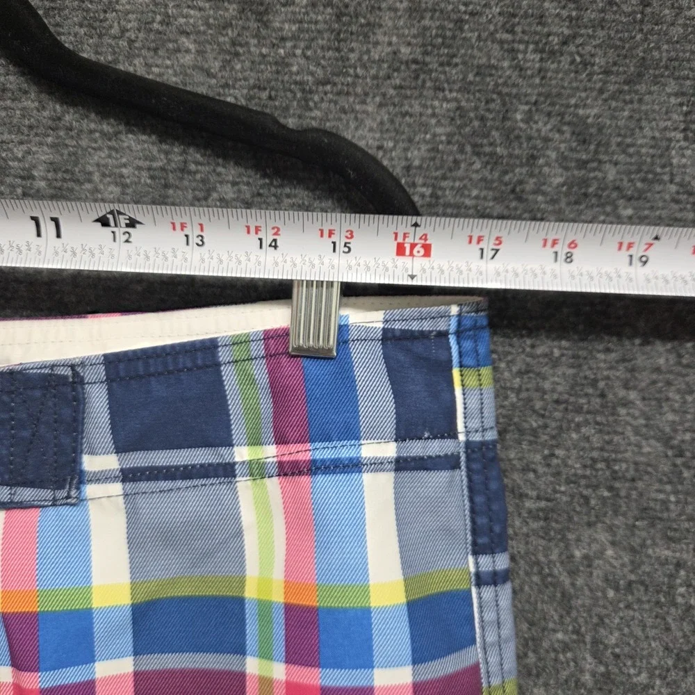 Abercrombie & Fitch Boardshorts Mens Large Plaid Beach Surf Boardwalk Unlined